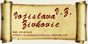 Vojislava Živković vizit kartica